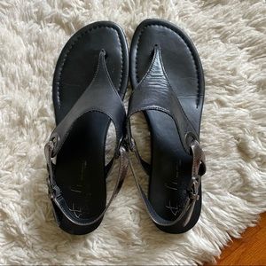 Franco Sarto Black Sandals